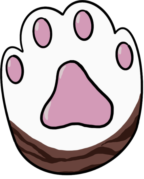 Right paw
